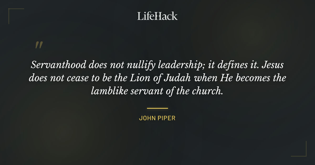 Quote by John Piper