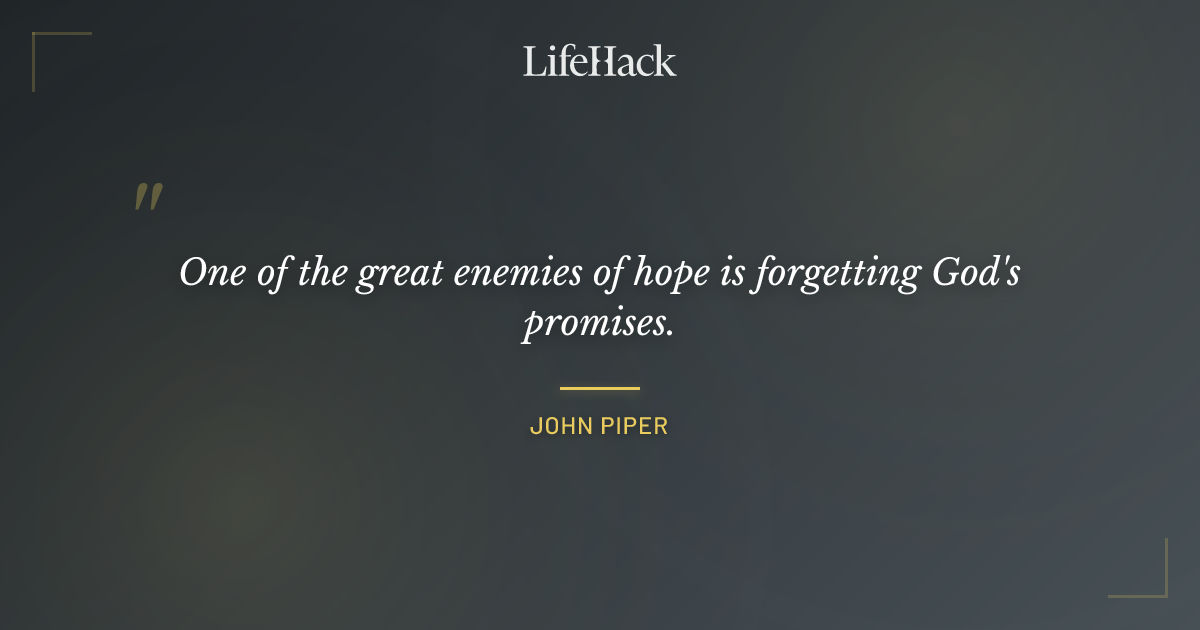 Quote by John Piper