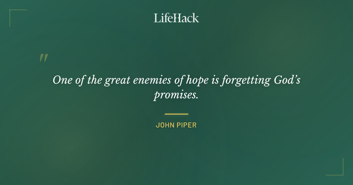 Quote by John Piper