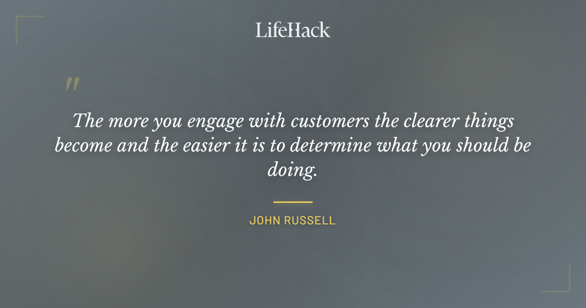 Quote by John Russell