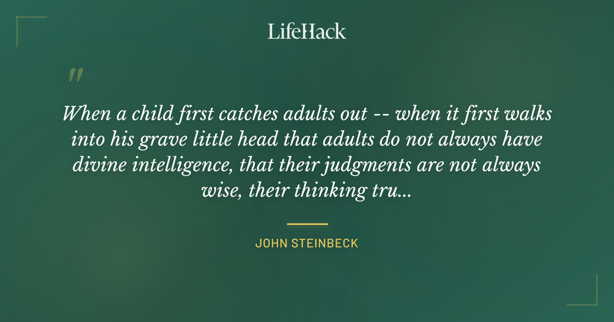 Quote by John Steinbeck