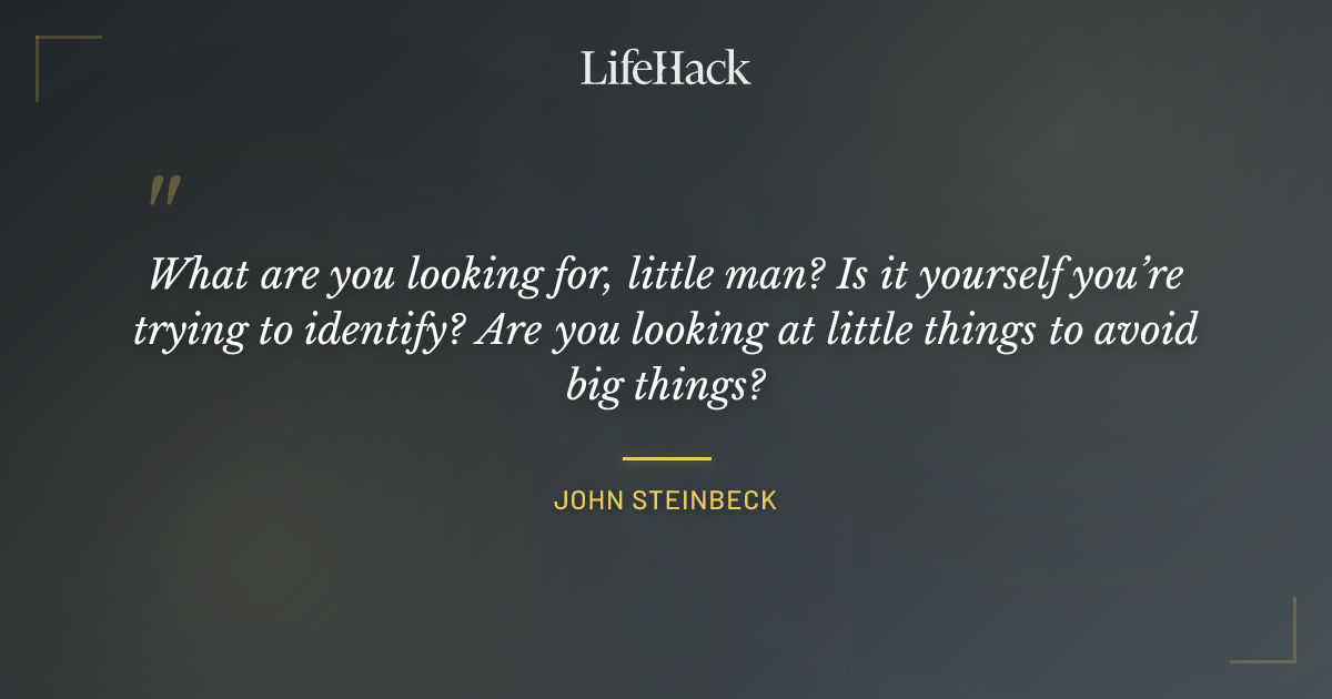Quote by John Steinbeck