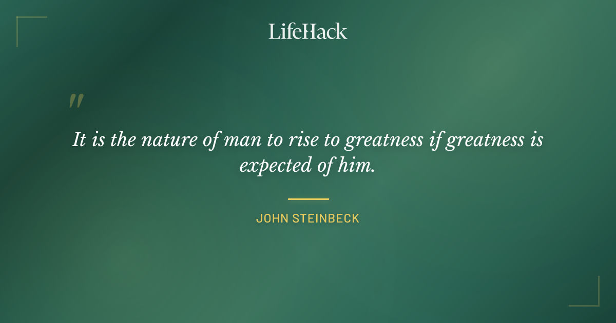 Quote by John Steinbeck