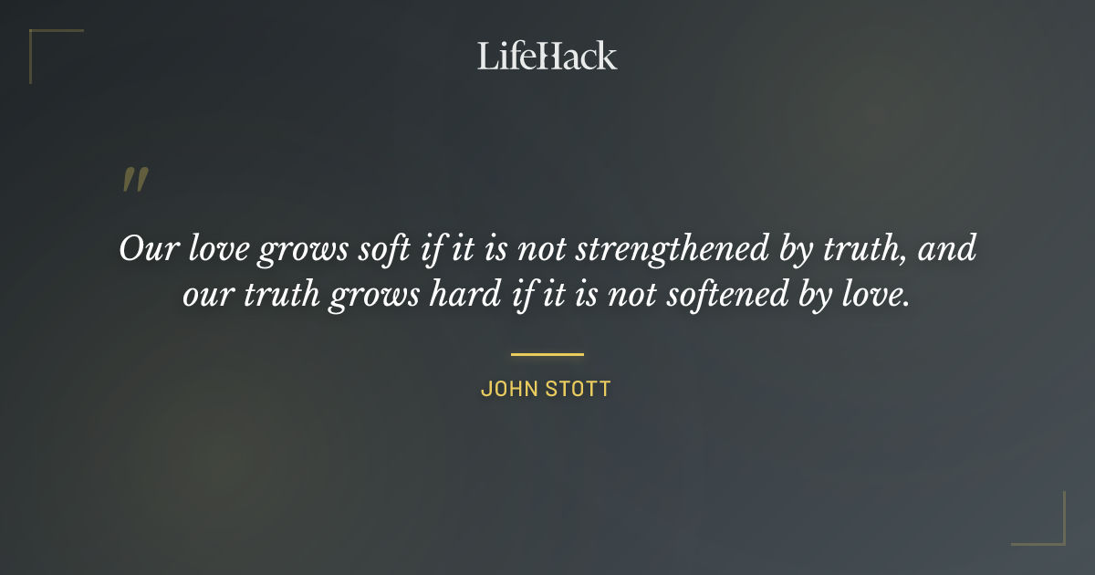 Quote by John Stott