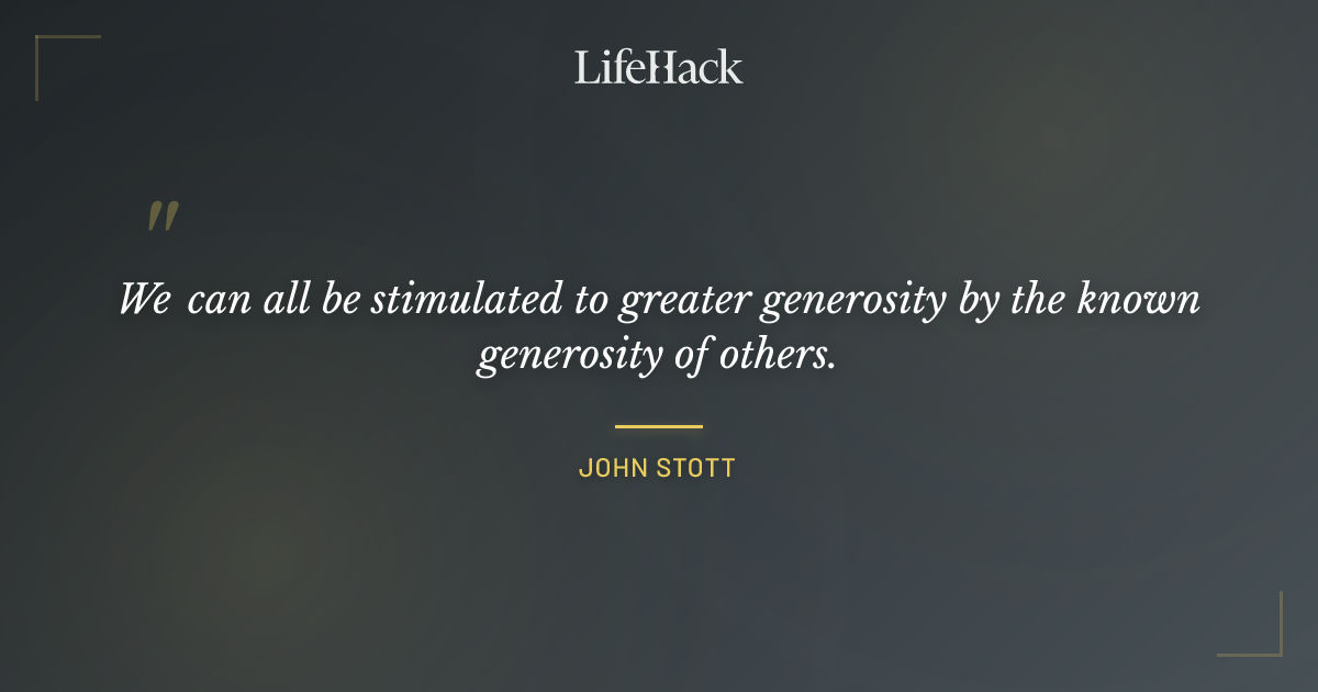 Quote by John Stott