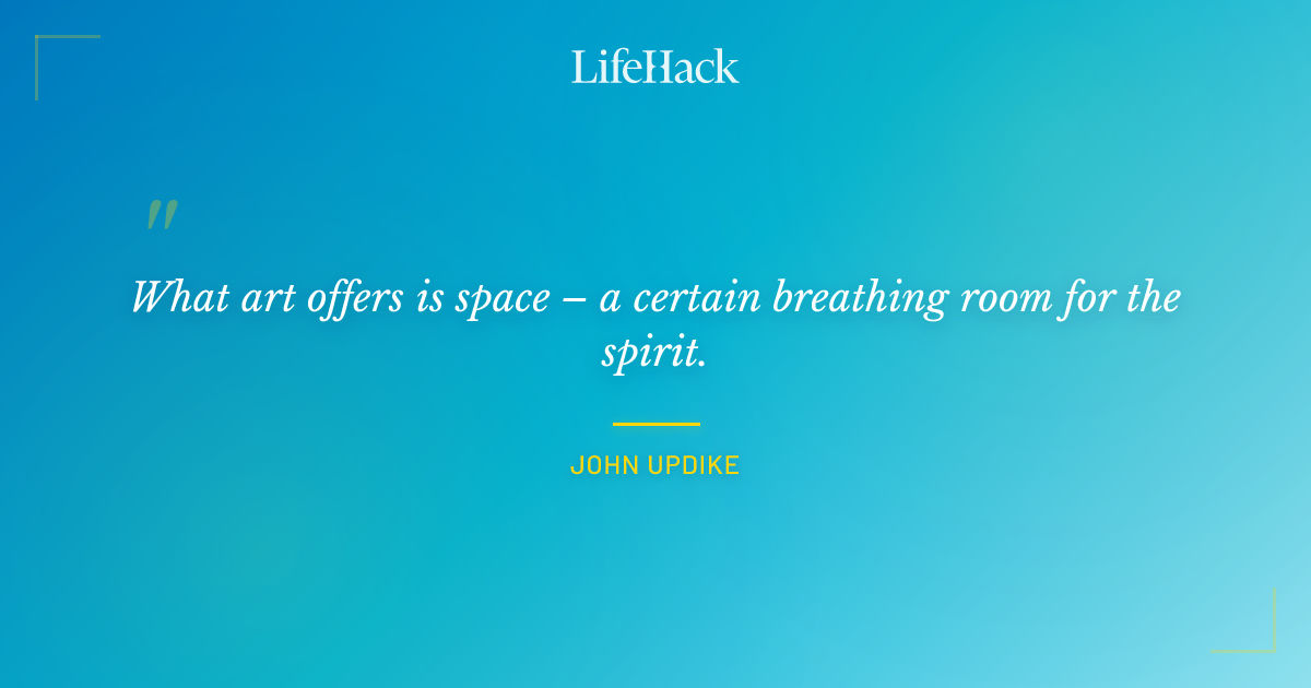 Quote by John Updike
