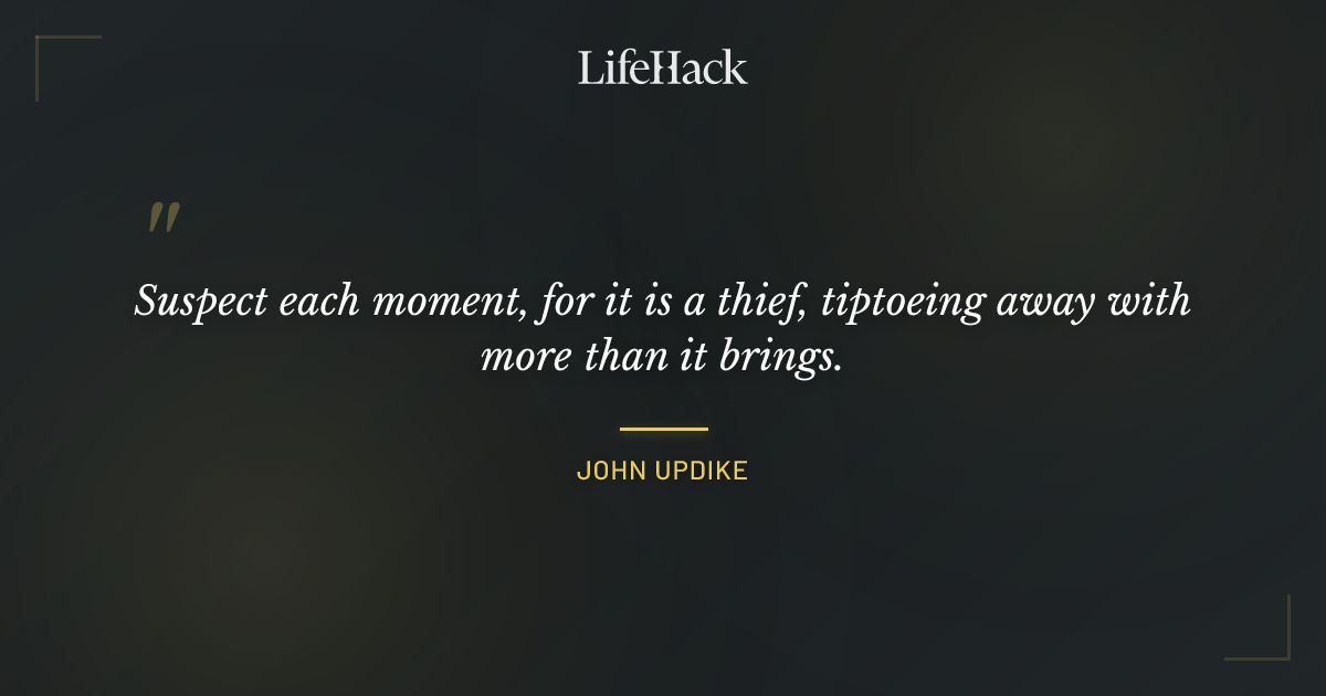 Quote by John Updike