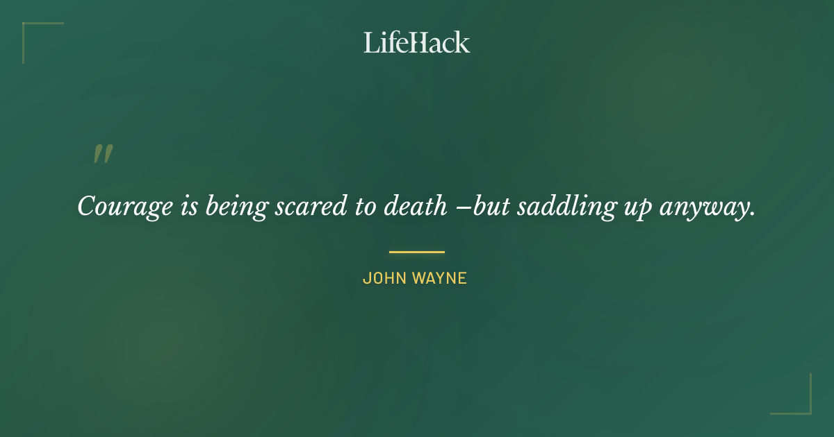 Quote by John Wayne