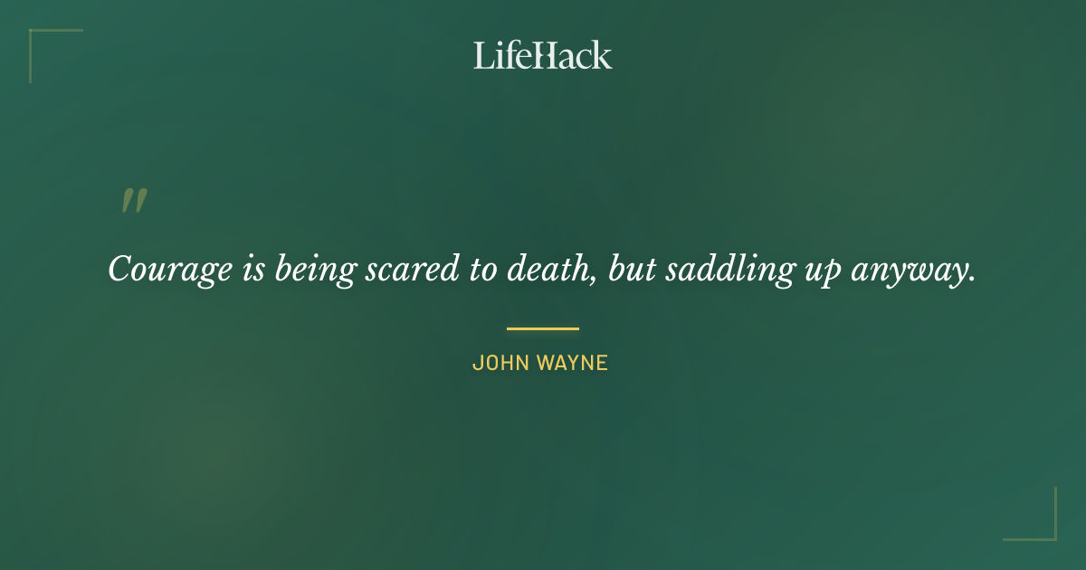 Quote by John Wayne