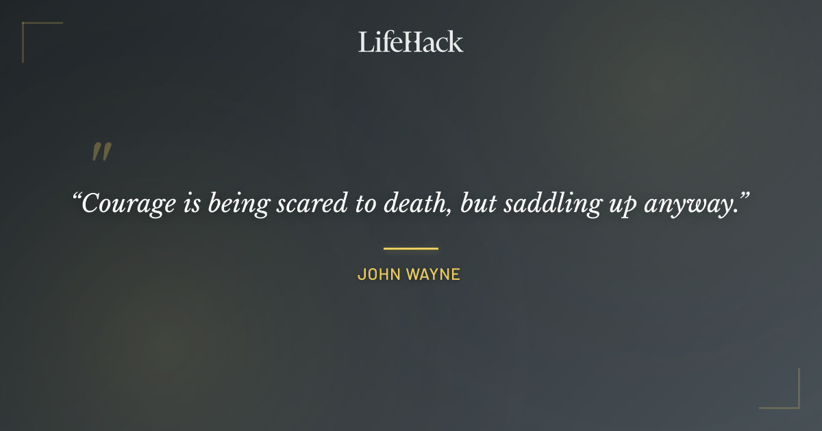 Quote by John Wayne