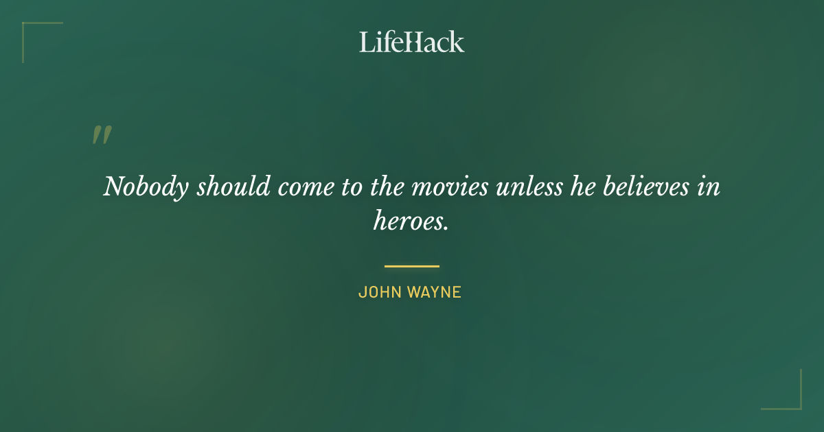 Quote by John Wayne