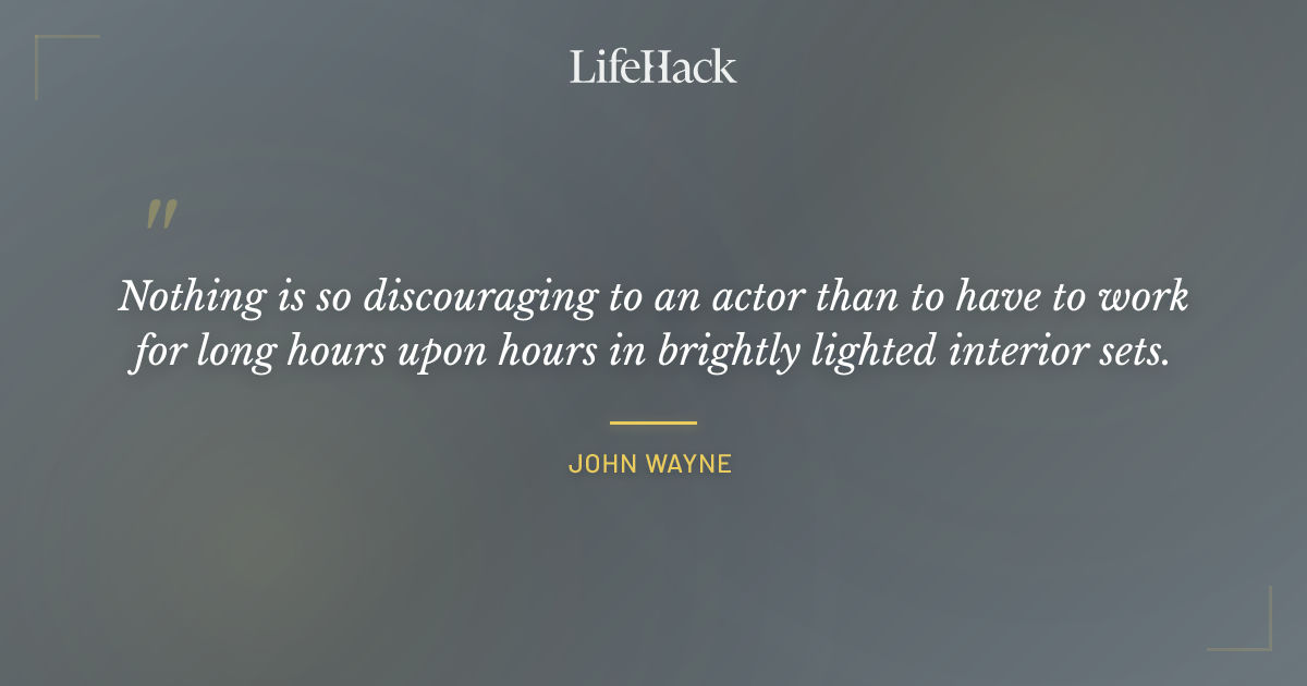 Quote by John Wayne