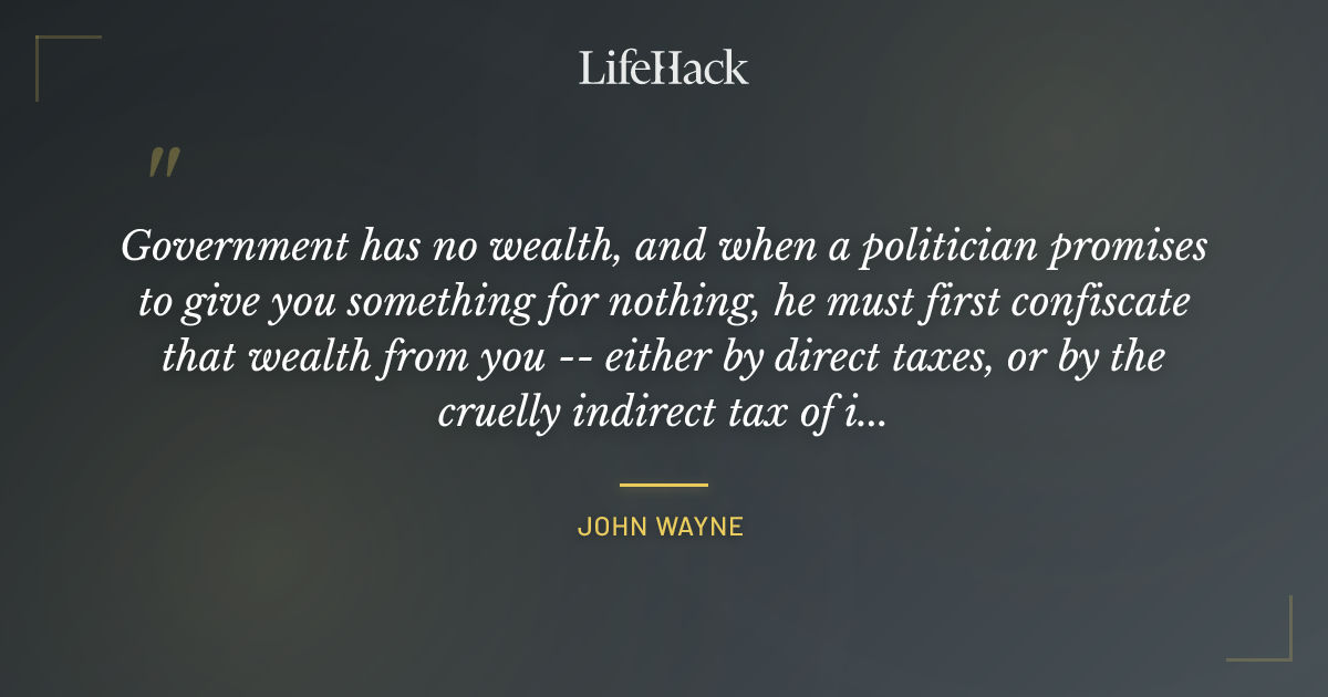 Quote by John Wayne