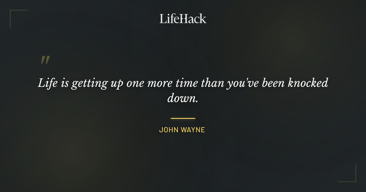 Quote by John Wayne