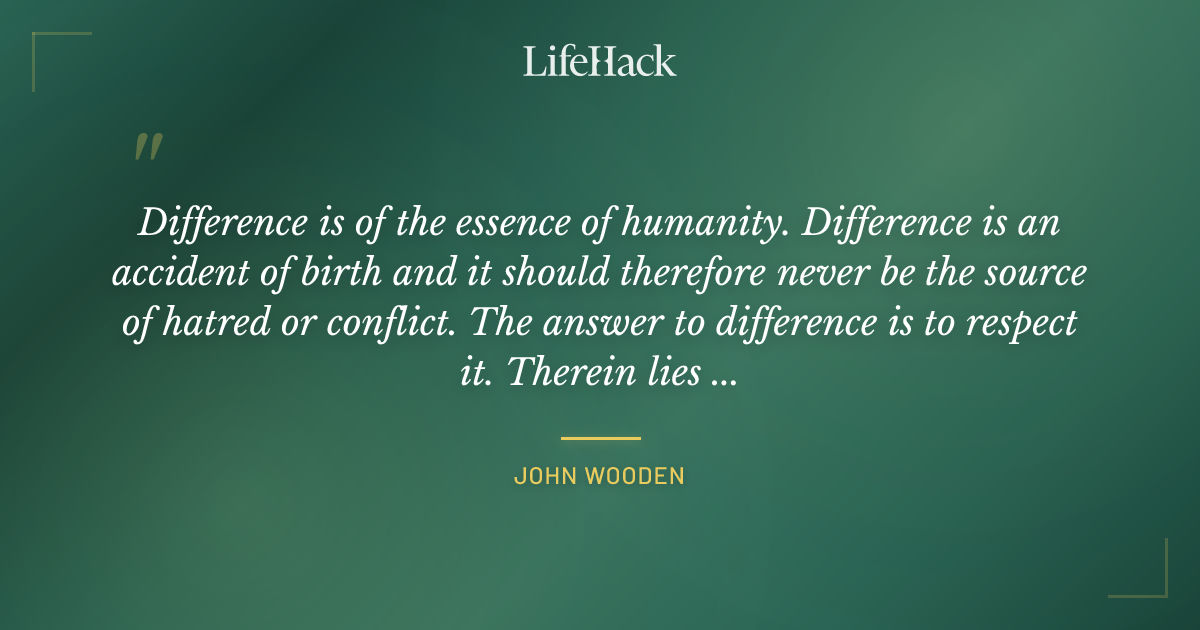 Quote by John Wooden