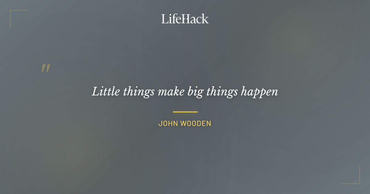 Quote by John Wooden