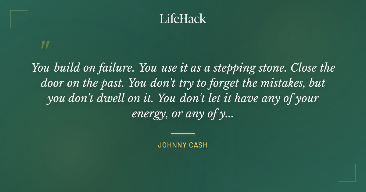 Quote by Johnny Cash