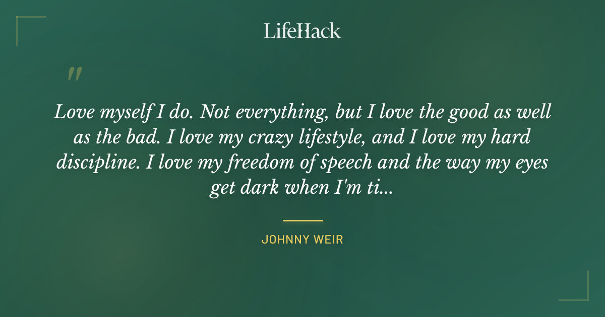 Quote by Johnny Weir