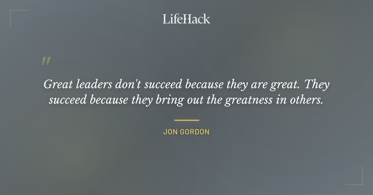 Quote by Jon Gordon
