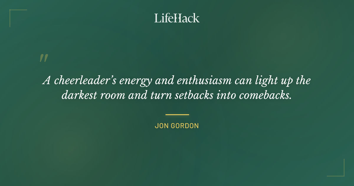 Quote by Jon Gordon