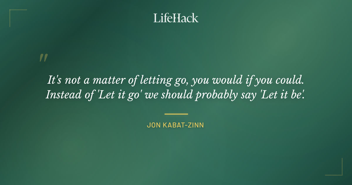 Quote by Jon Kabat-Zinn