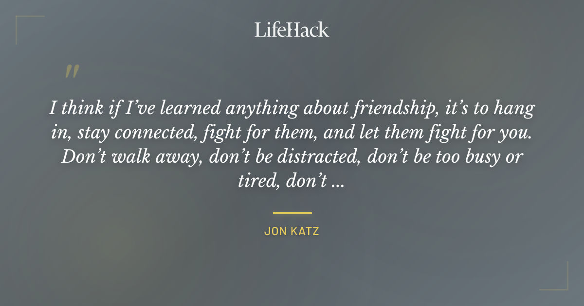 Quote by Jon Katz