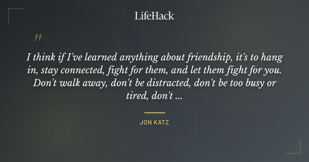 Quote by Jon Katz
