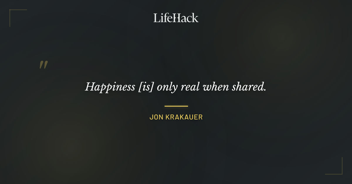 Quote by Jon Krakauer