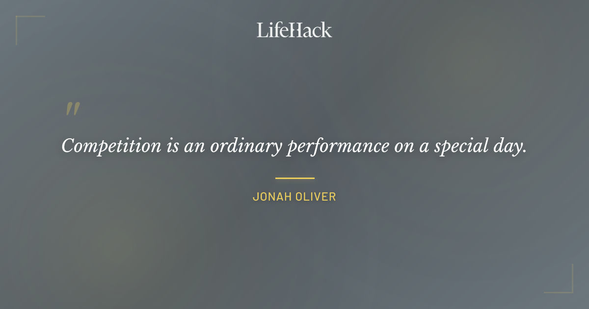 Quote by Jonah Oliver