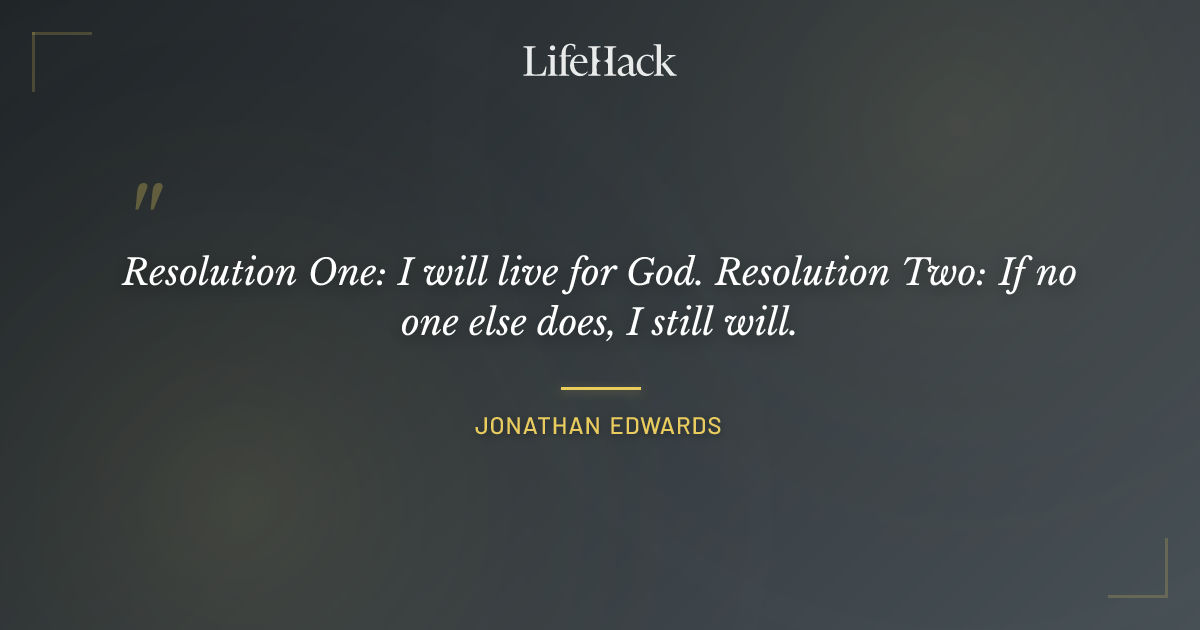 Quote by Jonathan Edwards