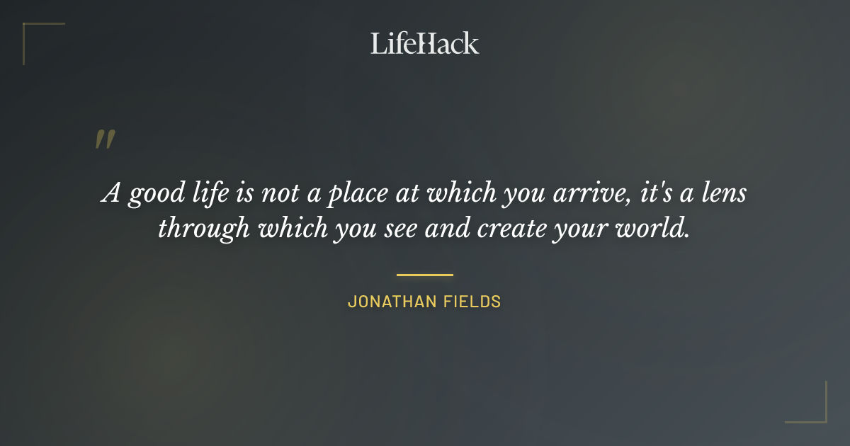 Quote by Jonathan Fields