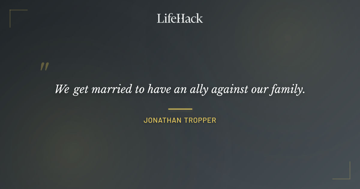 Quote by Jonathan Tropper