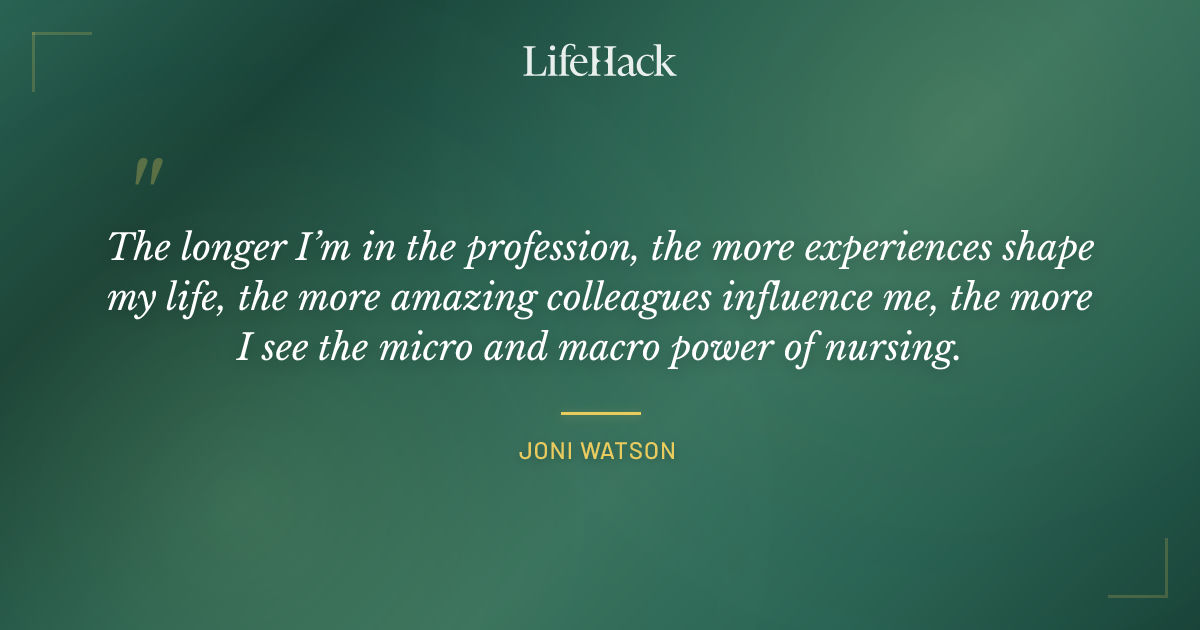 Quote by Joni Watson