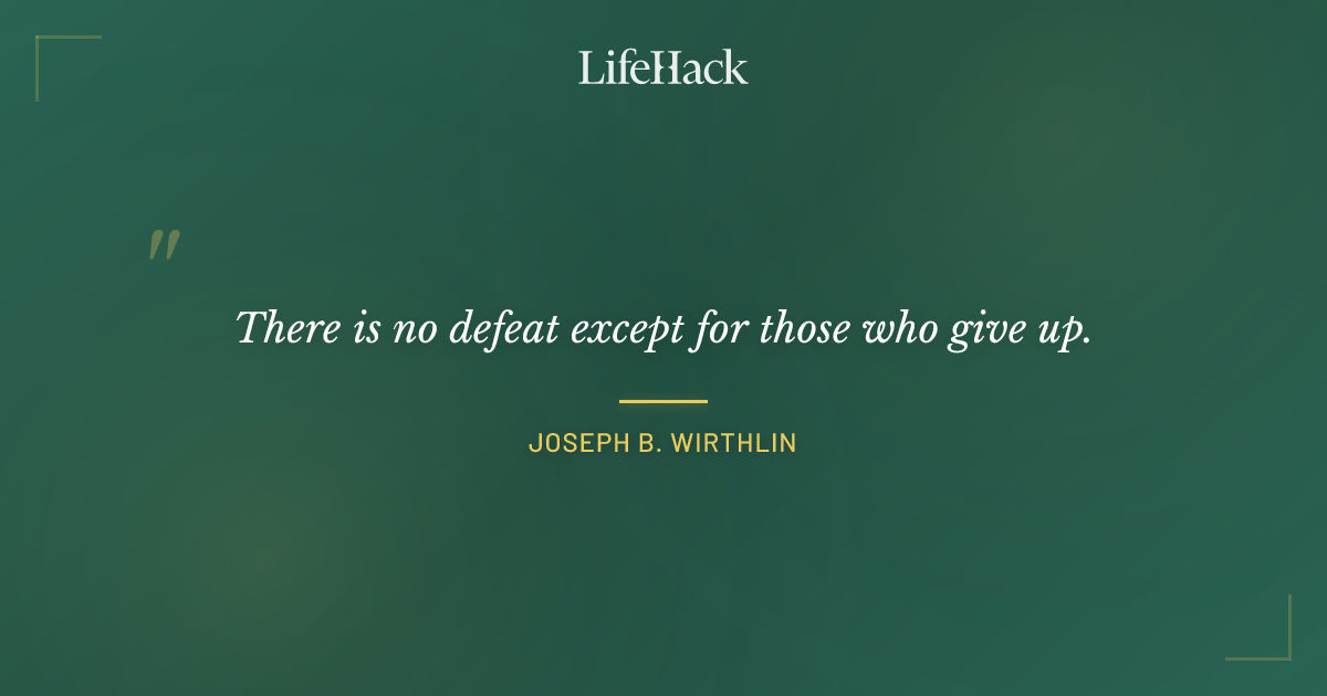 Quote by Joseph B. Wirthlin