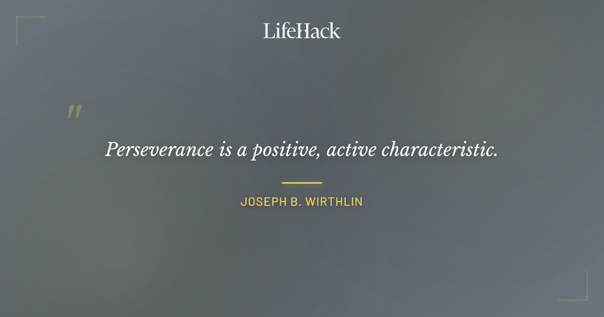 Quote by Joseph B. Wirthlin