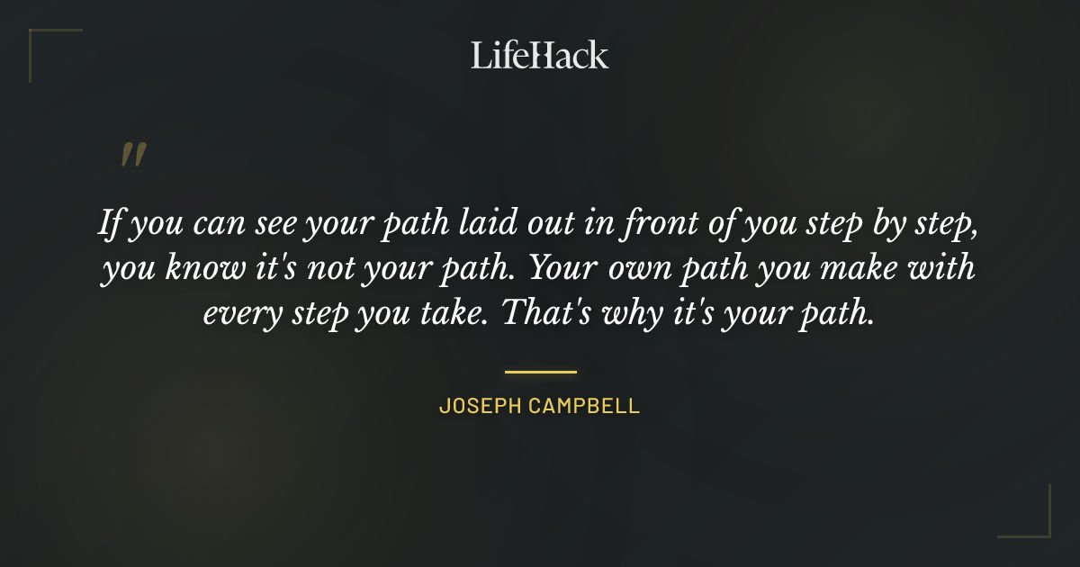 Quote by Joseph Campbell