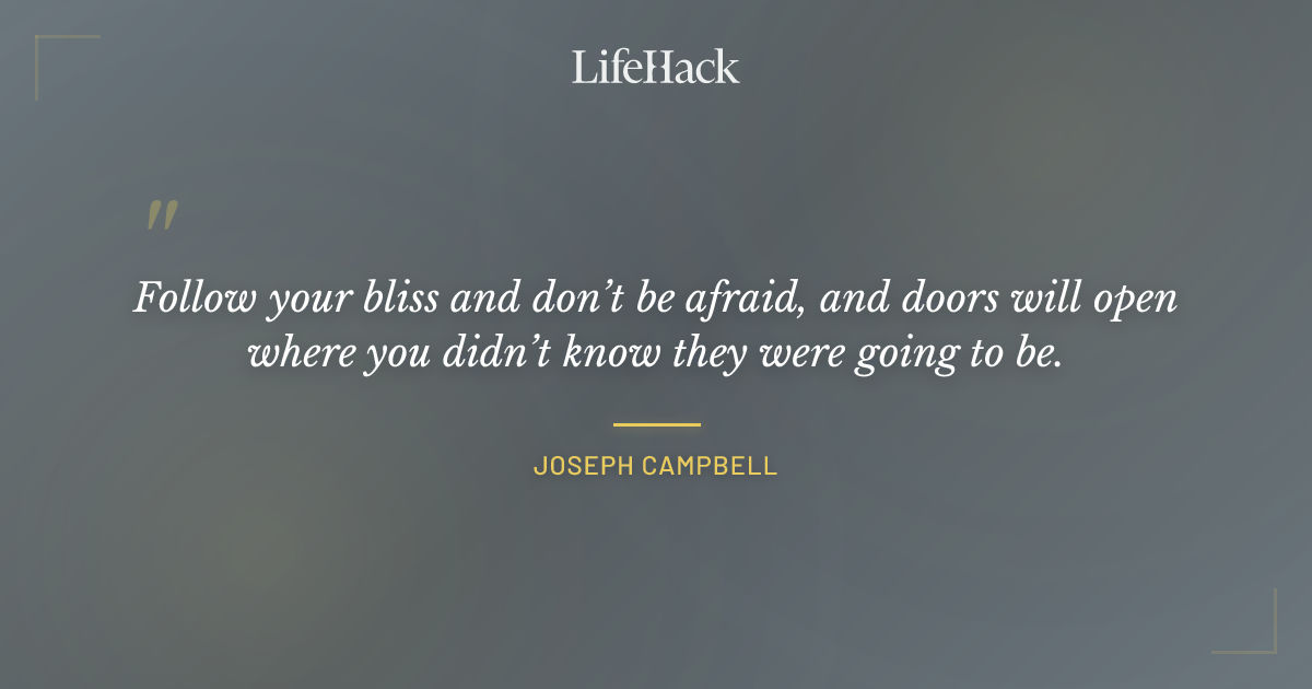 Quote by Joseph Campbell