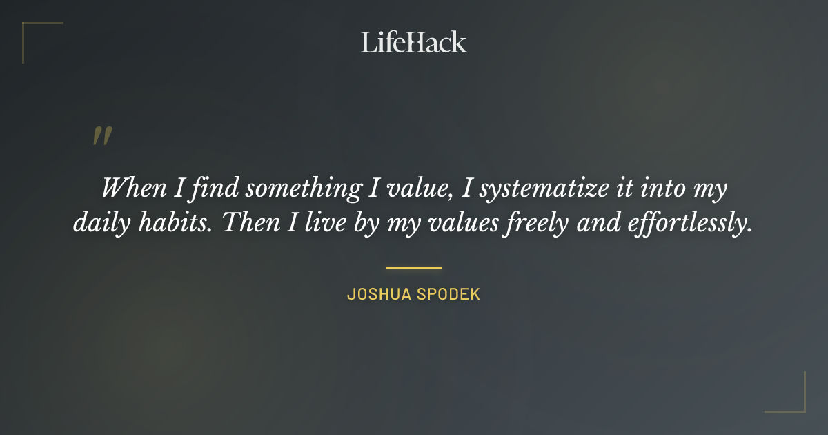 Quote by Joshua Spodek