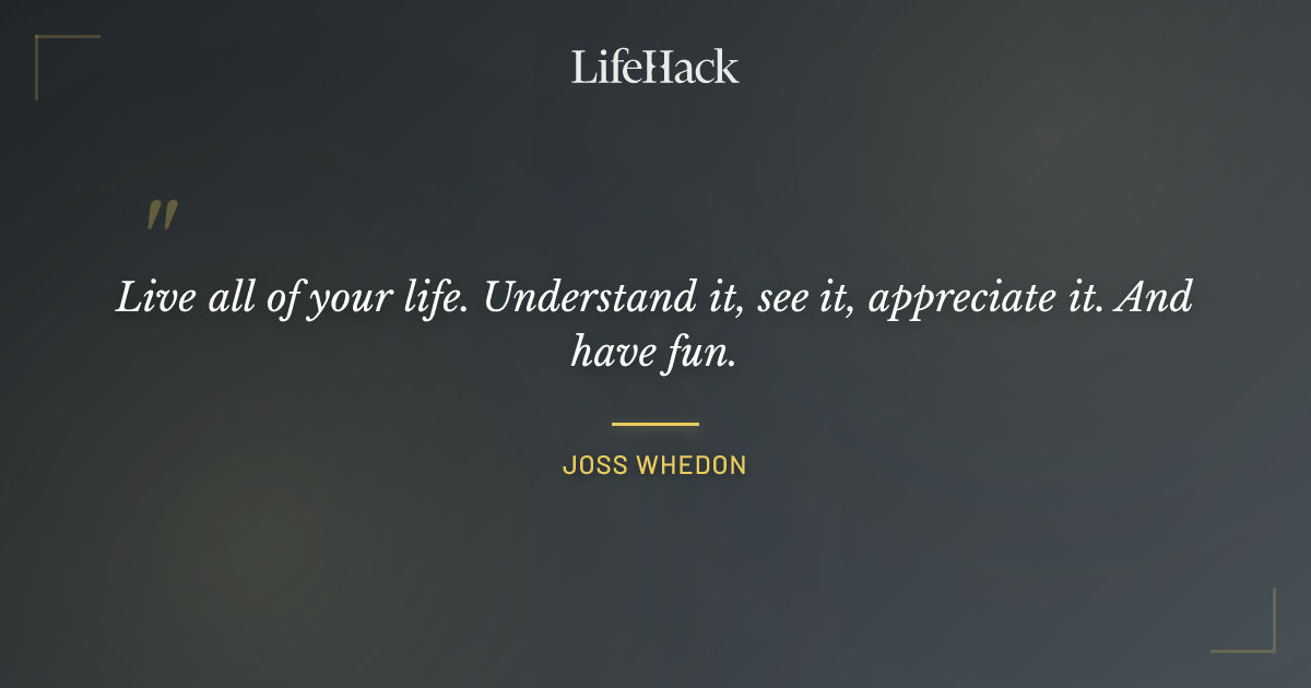 Quote by Joss Whedon