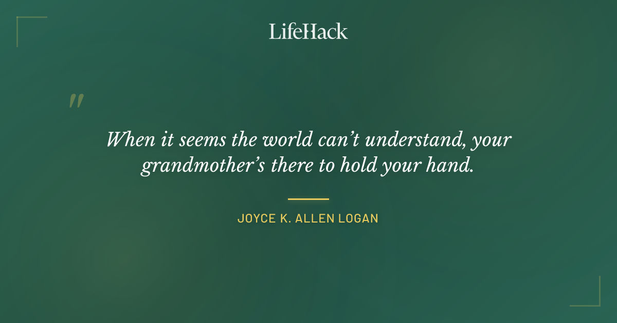 Quote by Joyce K. Allen Logan