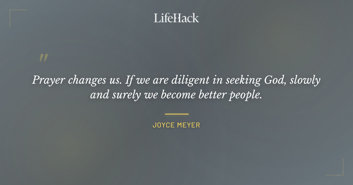 Quote by Joyce Meyer