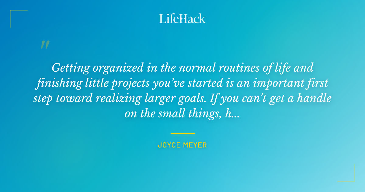 Quote by Joyce Meyer