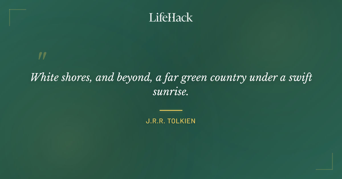 Quote by J.R.R. Tolkien