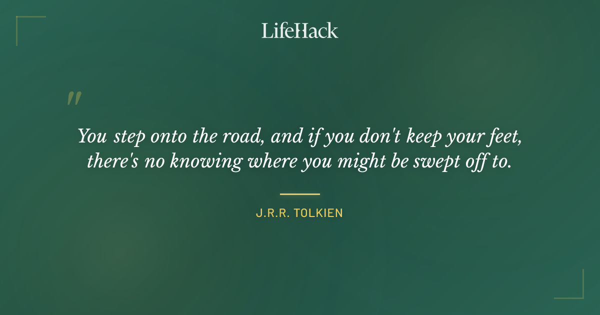Quote by J.R.R. Tolkien