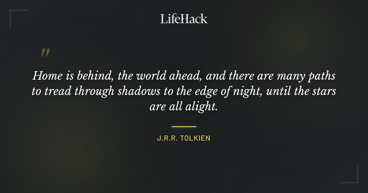 Quote by J.R.R. Tolkien