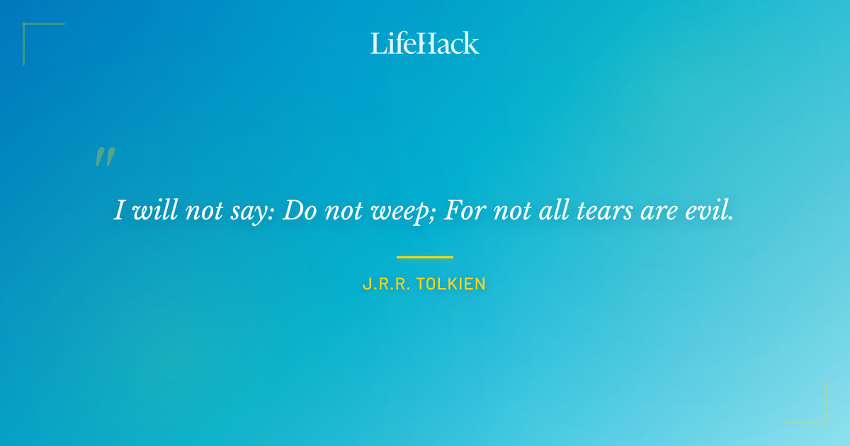 Quote by J.R.R. Tolkien