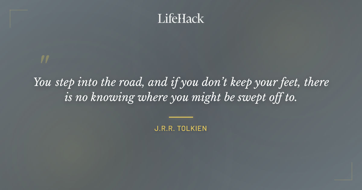 Quote by J.R.R. Tolkien
