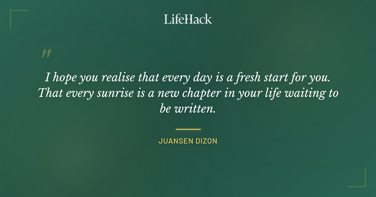 Quote by Juansen Dizon