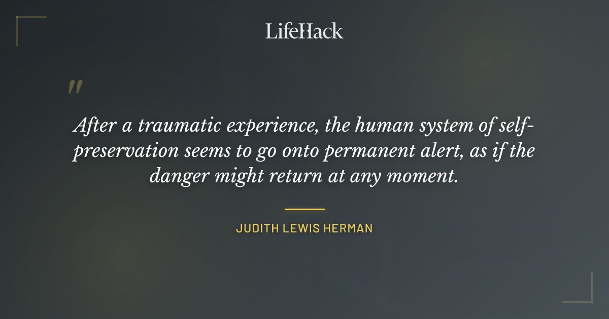 Quote by Judith Lewis Herman