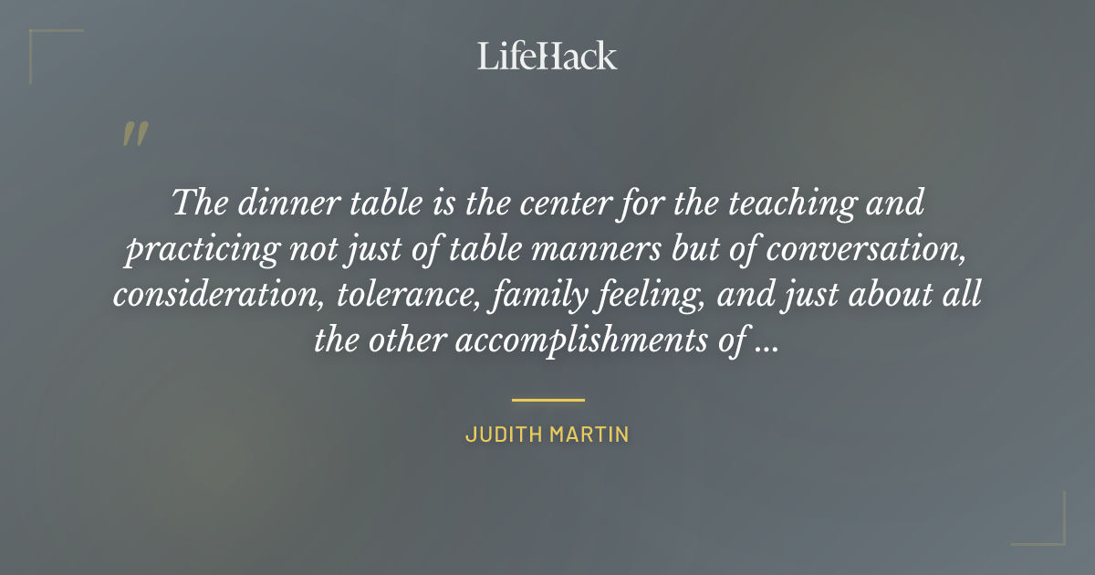 Quote by Judith Martin